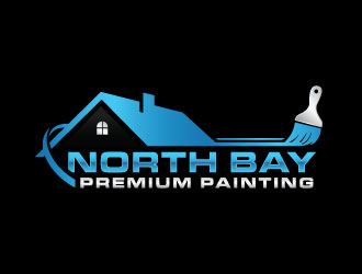 North Bay Premium Painting logo design by Webphixo