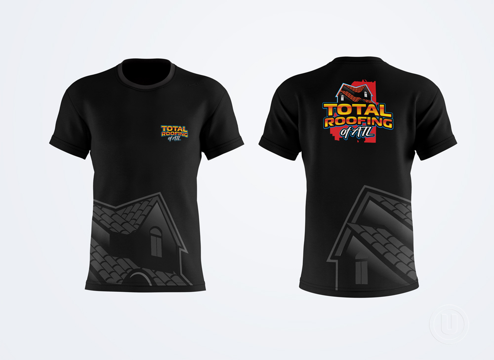 Total Roofing of ATL  logo design by Ulid