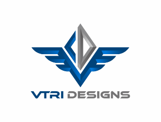 Vtri Designs logo design by mutafailan