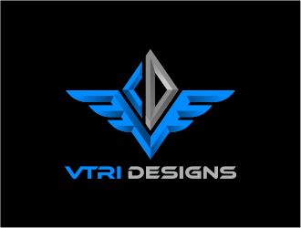 Vtri Designs logo design by mutafailan