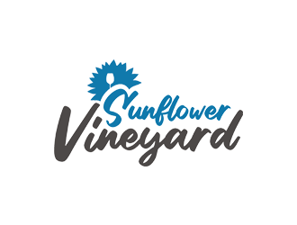 Sunflower Vineyard logo design by Edi Mustofa