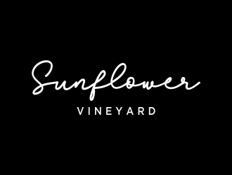 Sunflower Vineyard logo design by afra_art