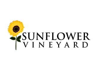 Sunflower Vineyard logo design by AamirKhan