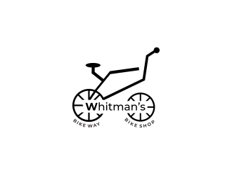 Whitmans Bike Way Bike Shop logo design by Asyraf48