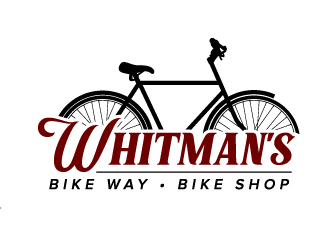 Whitmans Bike Way Bike Shop logo design by jaize