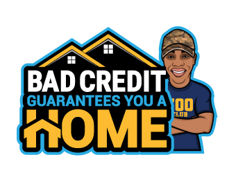 Bad Credit Guarantees You A Home logo design by jaize