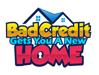 Bad Credit Guarantees You A Home logo design by AamirKhan