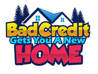 Bad Credit Guarantees You A Home logo design by AamirKhan