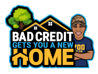 Bad Credit Guarantees You A Home logo design by jaize