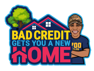 Bad Credit Guarantees You A Home logo design by jaize