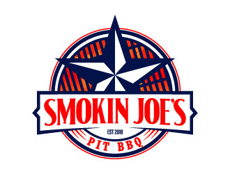 Smokin Joes Pit BBQ logo design by daywalker