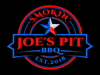 Smokin Joes Pit BBQ logo design by aryamaity