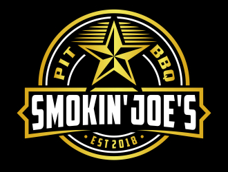 Smokin Joes Pit BBQ logo design by aura