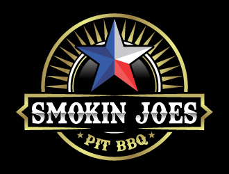 Smokin Joes Pit BBQ logo design by uttam