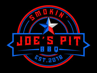 Smokin Joes Pit BBQ logo design by aryamaity