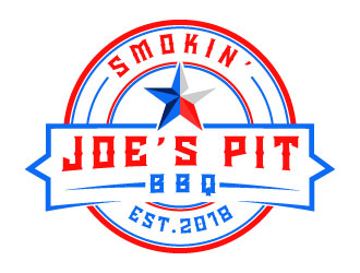 Smokin Joes Pit BBQ logo design by aryamaity