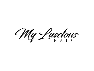 My Luscious Hair logo design by oke2angconcept