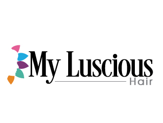 My Luscious Hair logo design by AamirKhan