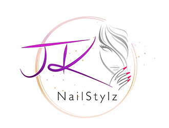 JK_NailStylz logo design by 3Dlogos