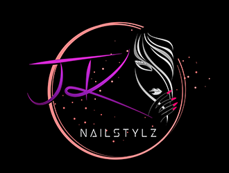 JK_NailStylz logo design by 3Dlogos