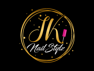 JK_NailStylz logo design by akilis13