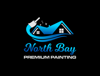 North Bay Premium Painting logo design by luckyprasetyo