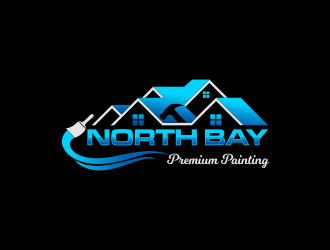North Bay Premium Painting logo design by luckyprasetyo
