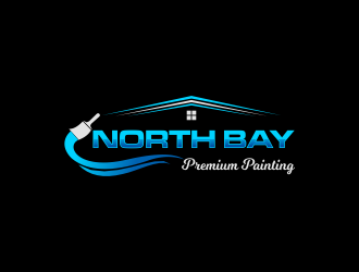 North Bay Premium Painting logo design by luckyprasetyo