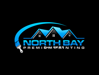 North Bay Premium Painting logo design by GassPoll