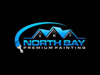 North Bay Premium Painting logo design by GassPoll