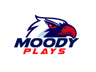 Moody Plays logo design by AamirKhan