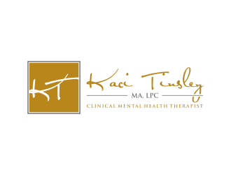 Kaci Tinsley, MA, LPC - Clinical Mental Health Therapist logo design by GassPoll