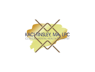 Kaci Tinsley, MA, LPC - Clinical Mental Health Therapist logo design by oke2angconcept