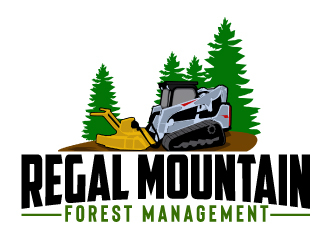 Regal Mountain Forest Management logo design by AamirKhan
