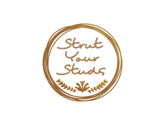 Strut Your Studs logo design by M J