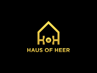 Haus of Heer also known as HOH (short form) logo design by Barkah