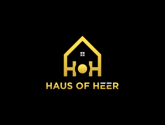 Haus of Heer also known as HOH (short form) logo design by Barkah