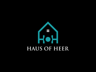 Haus of Heer also known as HOH (short form) logo design by Barkah