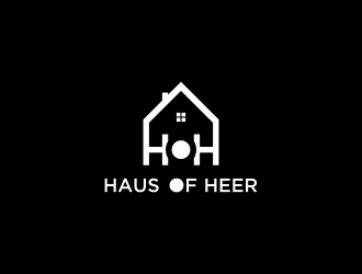 Haus of Heer also known as HOH (short form) logo design by Barkah