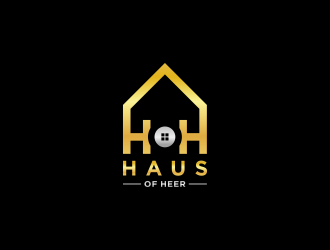 Haus of Heer also known as HOH (short form) logo design by Barkah