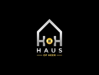 Haus of Heer also known as HOH (short form) logo design by Barkah