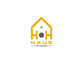 Haus of Heer also known as HOH (short form) logo design by Barkah