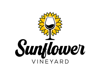 Sunflower Vineyard logo design by keylogo