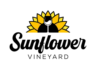 Sunflower Vineyard logo design by keylogo