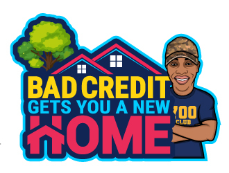 Bad Credit Guarantees You A Home logo design by jaize