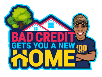 Bad Credit Guarantees You A Home logo design by jaize