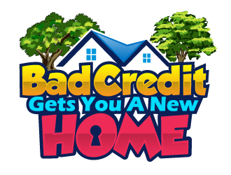 Bad Credit Guarantees You A Home logo design by AamirKhan