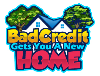 Bad Credit Guarantees You A Home logo design by AamirKhan