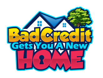 Bad Credit Guarantees You A Home logo design by AamirKhan