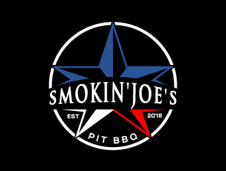 Smokin Joes Pit BBQ logo design by pambudi